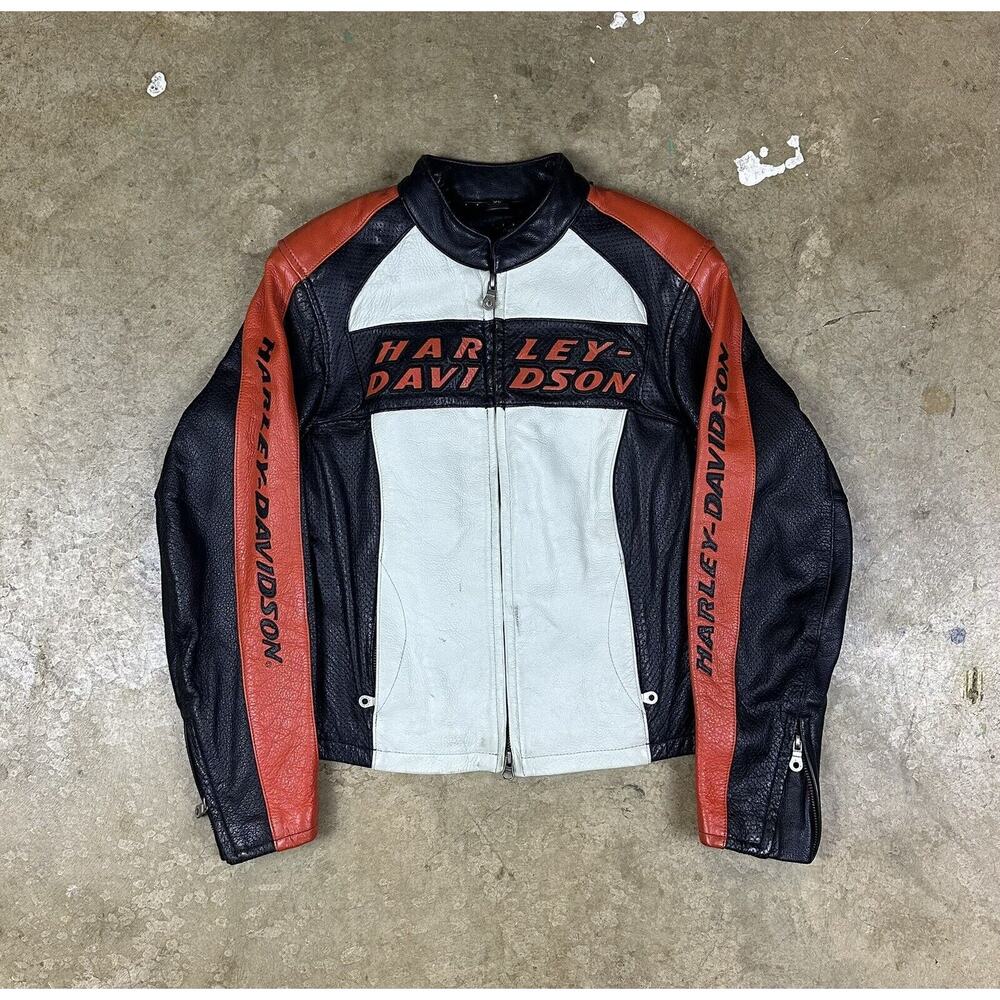 Vintage Harley Davidson H-D Leather Jacket
